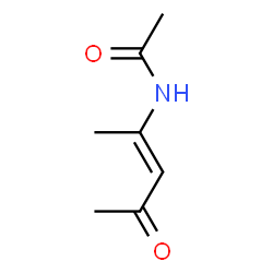 Acetamide, N-(1-methyl-3-oxo-1-butenyl)-, (E)- (9CI) structure