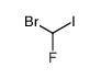 bromofluoroiodomethane Structure