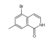 5-Bromo-7-Methyl-1(2H)-Isoquinolinone Structure