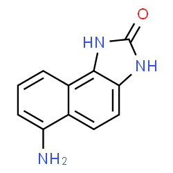 2H-Naphth[1,2-d]imidazol-2-one,6-amino-1,3-dihydro-(9CI) structure