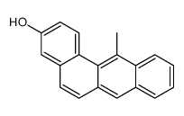 12-methylbenzo[a]anthracen-3-ol结构式