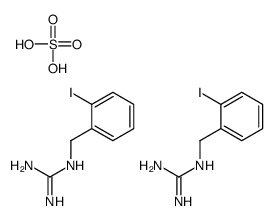 2-iodobenzylguanidine结构式
