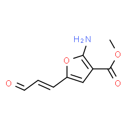 3-Furancarboxylicacid,2-amino-5-(3-oxo-1-propenyl)-,methylester,(E)-(9CI) picture