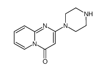 2-(1-piperazinyl)-4H-pyrido<1,2-a>pyrimidin-4-one Structure