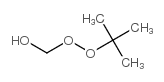 HYDROXYMETHYLTERT-BUTYLPEROXIDE structure