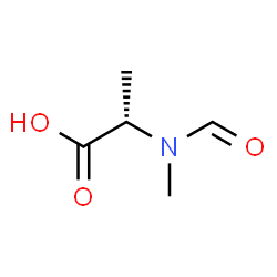 L-Alanine, N-formyl-N-methyl- (9CI)结构式