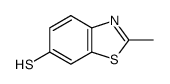6-Benzothiazolethiol,2-methyl-(9CI) Structure