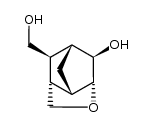 4-hydroxymethyl-7-oxatricyclo[3.2.1.13,8]nonan-2-ol Structure