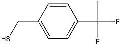 4-(1,1-difluoroethyl)- Benzenemethanethiol Structure