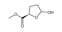 2-Furancarboxylicacid,tetrahydro-5-hydroxy-,methylester,(2R)-(9CI)结构式