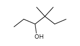 4,4-dimethyl-hexan-3-ol Structure