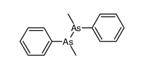 As,As'-dimethyl-As,As'-diphenyl-diarsane结构式