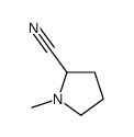 1-Methyl-2-pyrrolidinecarbonitrile Structure