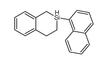 2-naphthalen-1-yl-1,2,3,4-tetrahydro-benzo[c]siline Structure