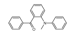 [2-(methylanilino)phenyl](phenyl)methanone Structure