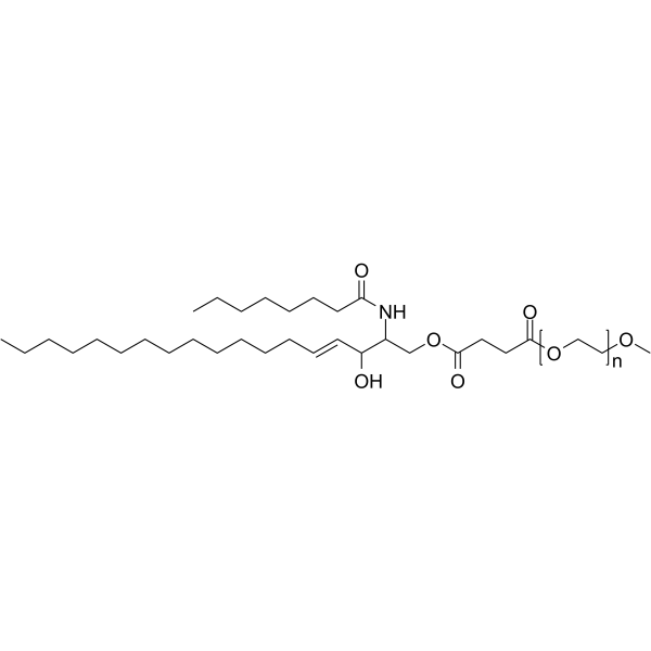 C8 PEG2 CERAMIDE structure