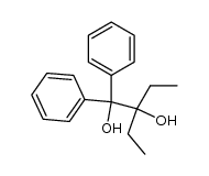 2-ethyl-1,1-diphenylbutane-1,2-diol结构式