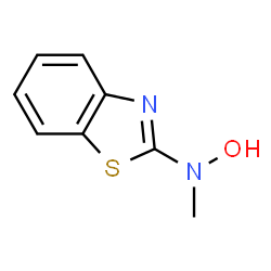 2-Benzothiazolamine,N-hydroxy-N-methyl-(9CI) structure