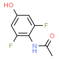 Phenoxy,4-(acetylamino)-3,5-difluoro- structure