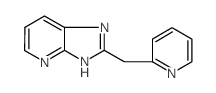 1H-Imidazo[4,5-b]pyridine, 2-(2-pyridinylmethyl)- (en)结构式