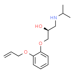 (+)-1-[o-(allyloxy)phenoxy]-3-(isopropylamino)propan-2-ol picture
