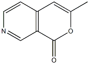 3-methyl-1H-pyrano[3,4-c]pyridin-1-one Structure