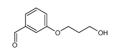 3-(3-Hydroxypropoxy)benzaldehyde Structure