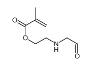 2-(2-oxoethylamino)ethyl 2-methylprop-2-enoate结构式