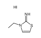 2-imino-3-ethylthiazoline Structure