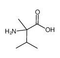 α-甲基-DL-缬氨酸结构式