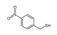 4-Nitrobenzyl mercaptan Structure