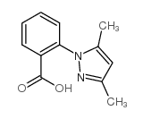 2-(3,5-DIMETHYL-PYRAZOL-1-YL)-BENZOIC ACID Structure