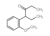 3-Hexanone,4-(2-methoxyphenyl)- Structure