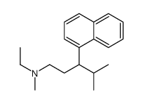 N-Ethyl-γ-isopropyl-N-methyl-1-naphthalene-1-propanamine结构式