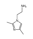 2-(2,4-Dimethyl-1H-imidazol-1-yl)ethanamine Structure