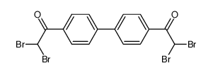 4,4'-Bis-dibromacetyl-biphenyl结构式