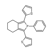 bis(thienyl)-σ3,λ3-phosphole Structure
