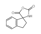 spiro[1,2-dihydroindene-3,4'-1,3-oxazolidine]-2',5'-dione Structure