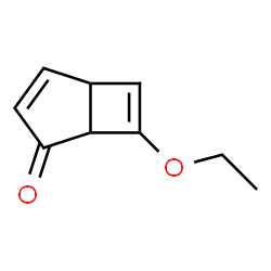 Bicyclo[3.2.0]hepta-3,6-dien-2-one, 7-ethoxy- (9CI) structure