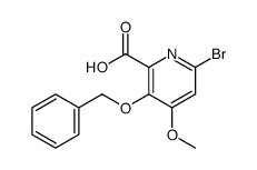 3-(Benzyloxy)-6-bromo-4-Methoxypicolinic acid picture