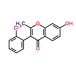 3-(2-Chloro-phenyl)-7-hydroxy-2-methyl-chromen-4-one structure