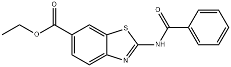 ethyl 2-benzamidobenzo[d]thiazole-6-carboxylate结构式