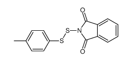 2-[(4-methylphenyl)disulfanyl]isoindole-1,3-dione Structure