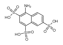 4-Aminonaphthalene-1,3,7-trisulfonic acid Structure