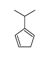 2-Isopropyl-1,3-cyclopentadiene structure