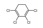 1,2,3,4-tetrachloro-1,3-cyclohexadiene Structure