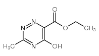 1,2,4-Triazine-6-carboxylicacid, 2,5-dihydro-3-methyl-5-oxo-, ethyl ester结构式
