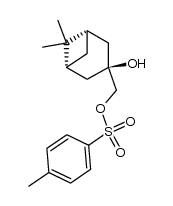 ((1R,3r,5S)-3-hydroxy-6,6-dimethylbicyclo[3.1.1]heptan-3-yl)methyl 4-methylbenzenesulfonate Structure