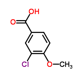 3-Chloro-4-methoxybenzoic acid structure