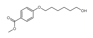 methyl 4-[(6-hydroxyhexyl)oxy]benzoate结构式